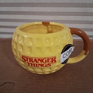 Yellow Stranger Things Waffle Mug